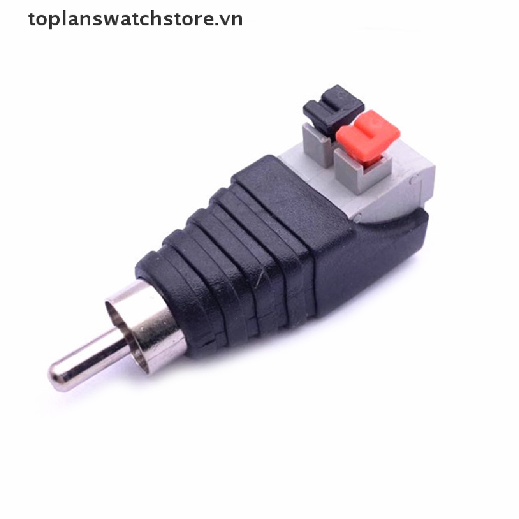 Đầu Nối Dây Cáp Âm Thanh RCA Chuyên Dụng Chất Lượng Cao