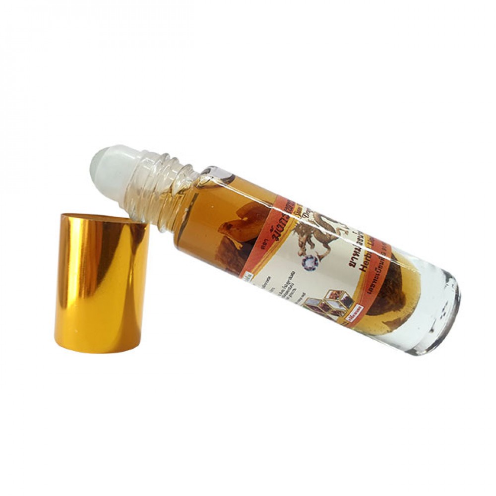Dầu lăn 26 vị Herbal Liquid Balm Thái (vàng)