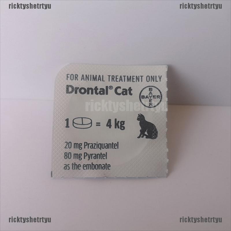 {ricktyshetrtyu}Bayer Drontal Plus For Cats 1 Tablets Great Dane