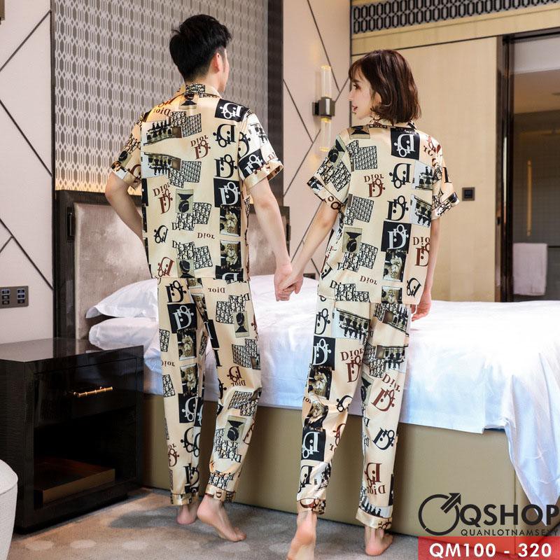 [SALE] BỘ ĐỒ PIJAMA NAM TAY NGẮN QUẦN DÀI QSHOP QM100-QM101