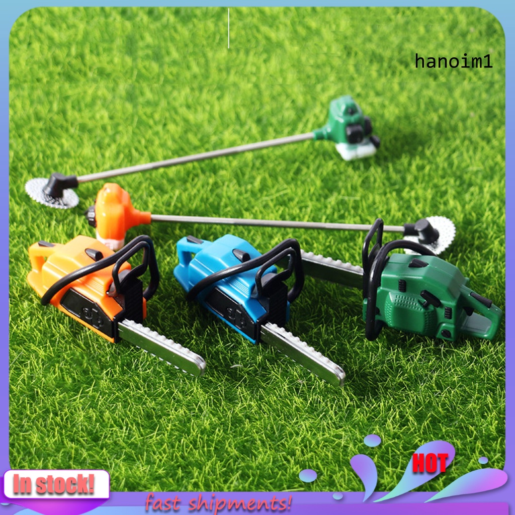 Máy Cắt Cỏ Mini Bằng Nhựa Thoải Mái Tiện Dụng Cho Nhà Búp Bê