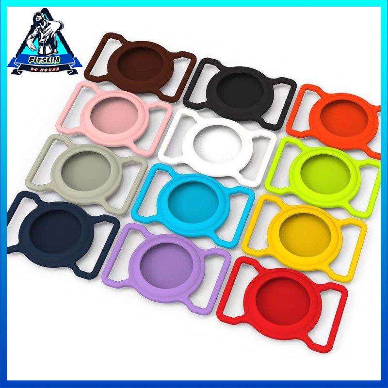 [Fitslim] Pet Collars Air Tag Holder Compatible With Air Tag Case Cover Fit Pet Collar