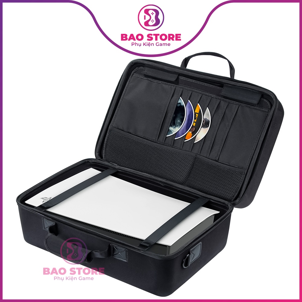 Túi Đựng Máy PS5 Chống Nước Chống Shock Chống Bụi, Gọn Nhẹ Bền Bỉ