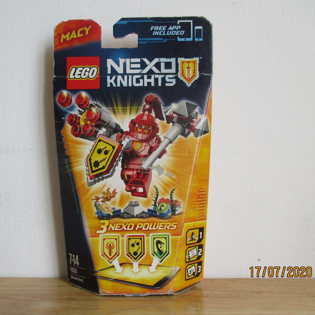 LEGO Nexo Knights 70331 Hiệp Sĩ Macy