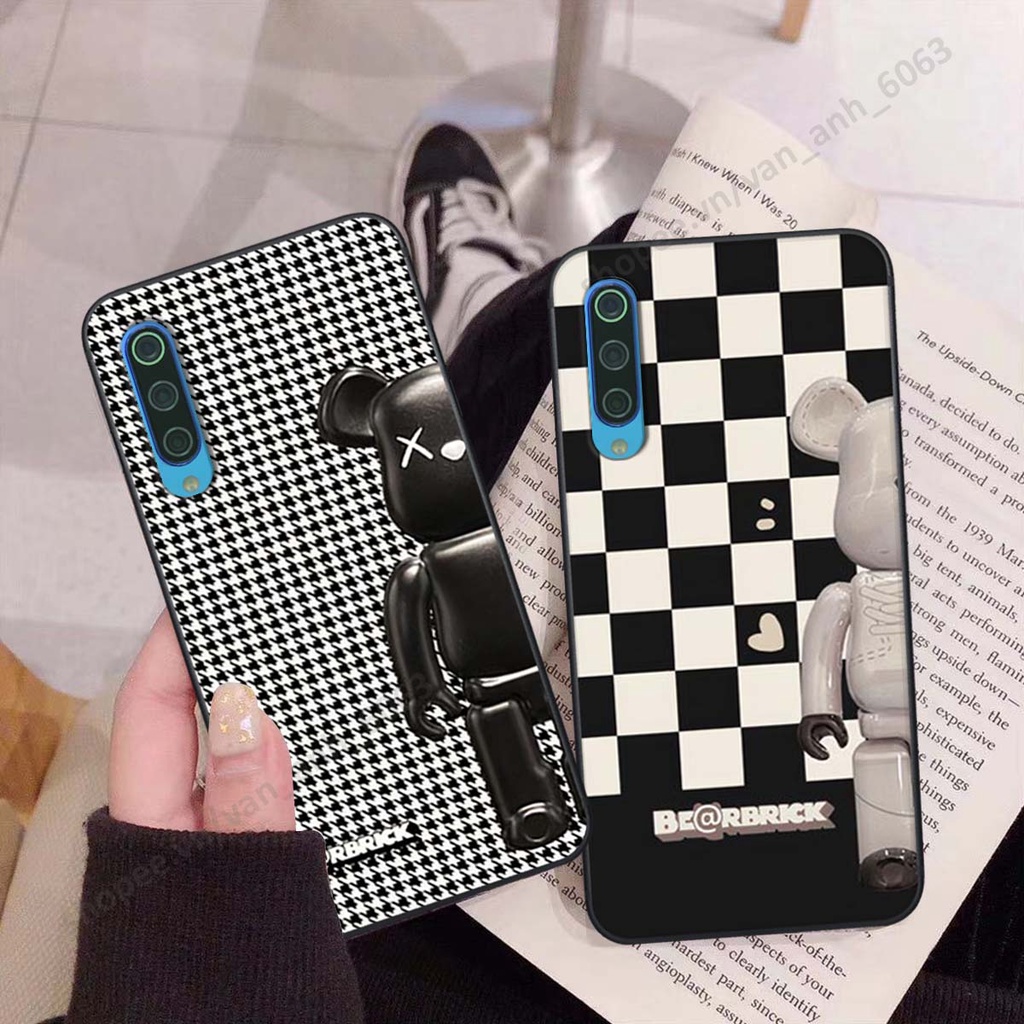 Ốp lưng Xiaomi Mi 9 SE ốp điện thoại hình bearbrick, new york, thể thao