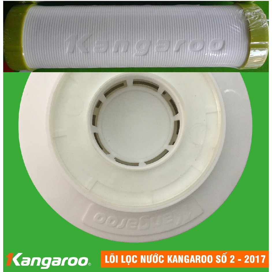 Bộ lõi lọc nước Kangaroo 1 2 3 chính hãng