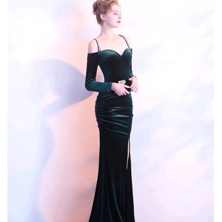 Váy body nhung