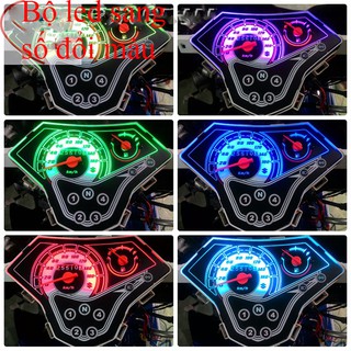 ĐÈN LED SANG SỐ ĐỔI MÀU CỰC ĐẸP