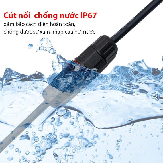 Cút nối dây điện chống nước IP67