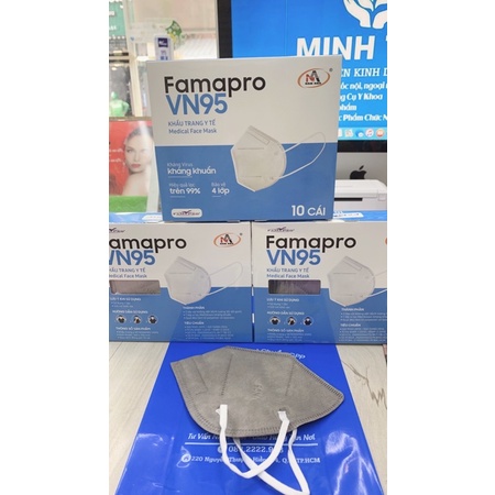 Khẩu Trang N95 famapro không van hộp 10 chiếc