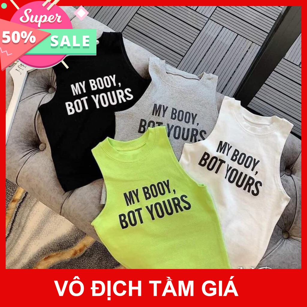 Áo phông sát nách áo thun ba lỗ chất Cotton My Body Cho Nữ