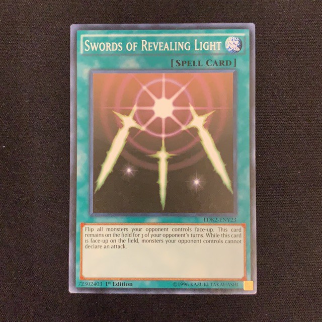 Thẻ bài YUGIOH - Swords of Revealing Light - LDK2-ENY23 - Common
