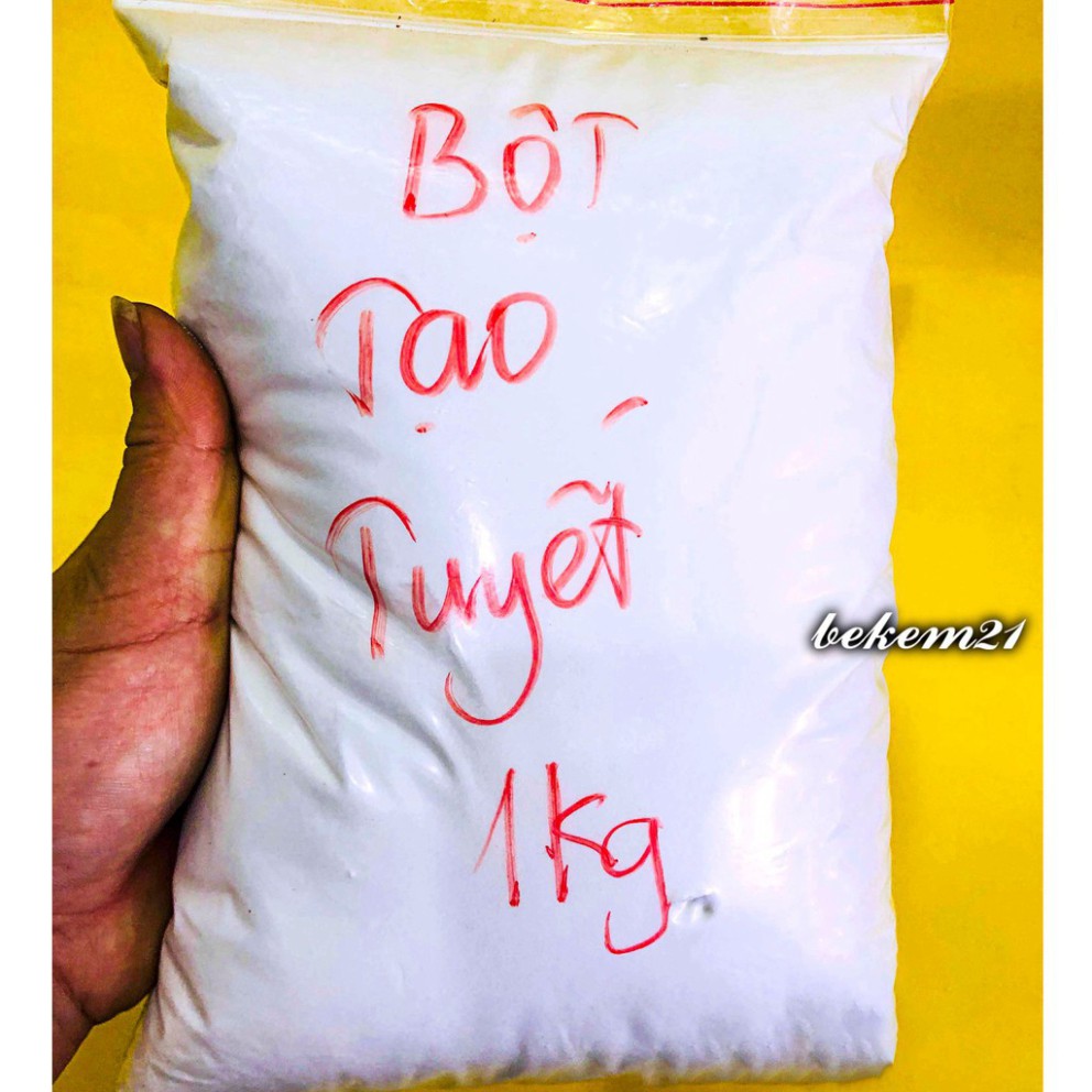 1 KG Tuyết nhân tạo màu siêu mịn dùng làm slime mây - 1000/500/200 gram tuyết nhân tạo (xanh dương,xanh lá,trắng)