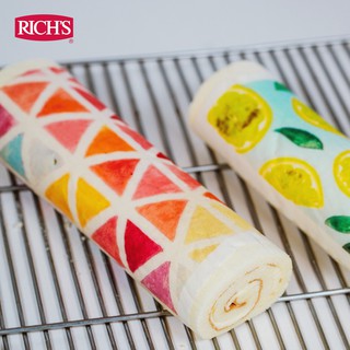 Giấy gạo A4 trang trí bánh cuộn/ chiffon cuộn - combo 3 tờ tự chọn