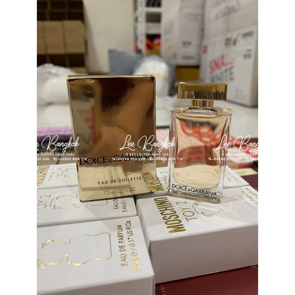 [Chính Hãng] Nước Hoa Mini Dolce &amp; Gabbana The One, Only Love, Light Blue, Peony Perfume Chuẩn Auth Cực Thơm