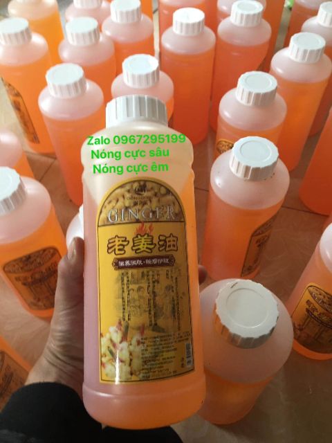 Dầu massage gừng, ấm nóng sâu,  giảm béo,  body