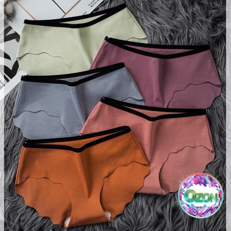 [Cao Cấp - Mềm Mại ] Quần Lót Cotton Lượn Sóng 💋 FREESHIP 💋 Quần Lót Nữ Không Đường May DL114