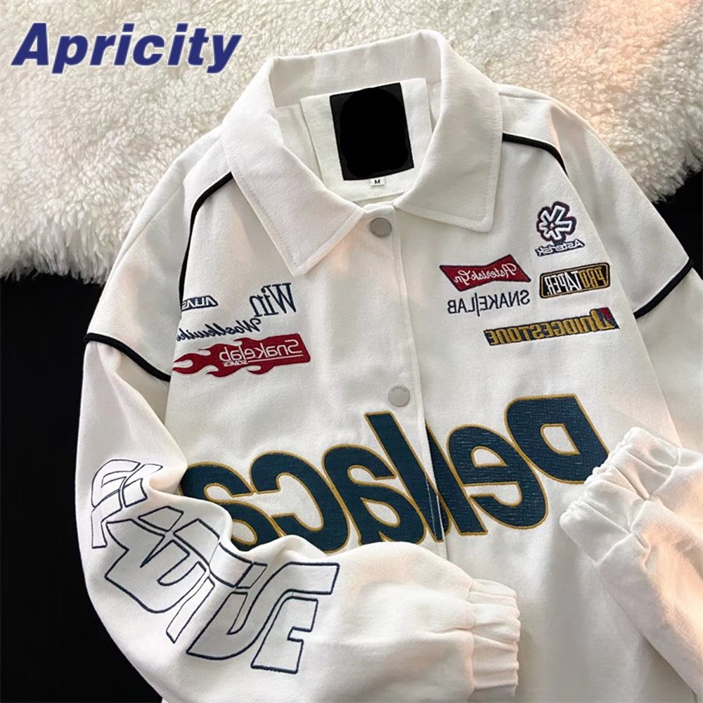 Aprilicity Áo Khoác Bóng Chày Mỏng Phong Cách retro Mỹ Thời Trang Mùa Xuân Cho Nam