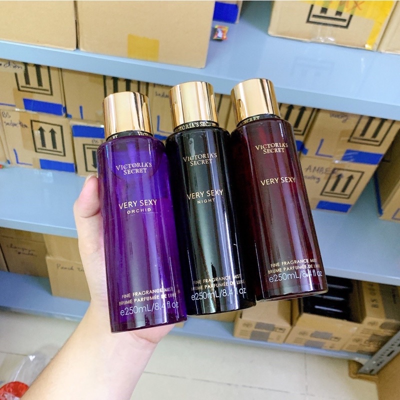 Xịt Thơm Toàn Thân Body Mist Victoria's Secret 250ml Mùi ngẫu nhiên