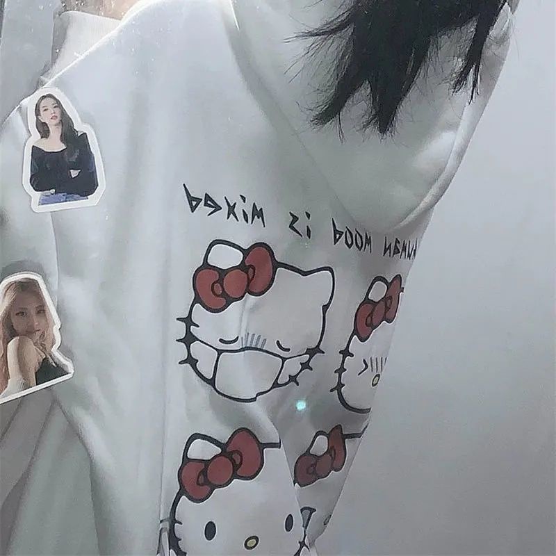 Áo hoodies có nón dài tay thời trang nữ dễ thương
