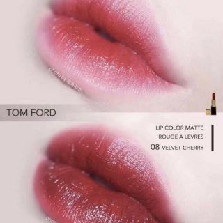 Son Tom Ford màu 08 Velvet Cherry đỏ rượu vang