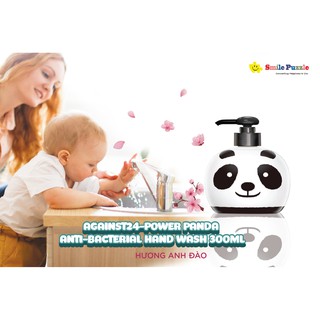 HÀNG NHẬP KHẨU -Power Panda Nước rửa tay kháng khuẩn 300ml - Nhập khẩu Đài Loan - Hương Hòa Đào