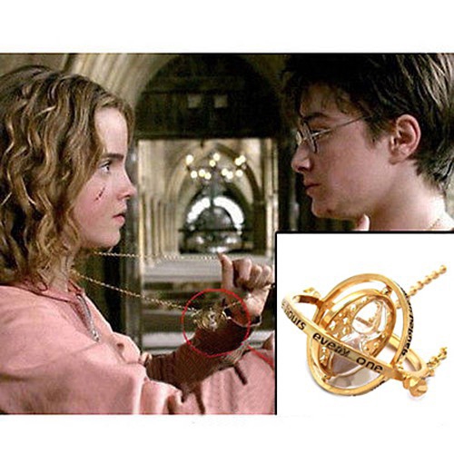Harry Potter Time Turner Necklaces Deathly Hallows Snitch Necklaces