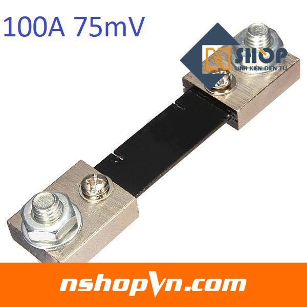 Điện Trở Shunt 75mV 50A 100A