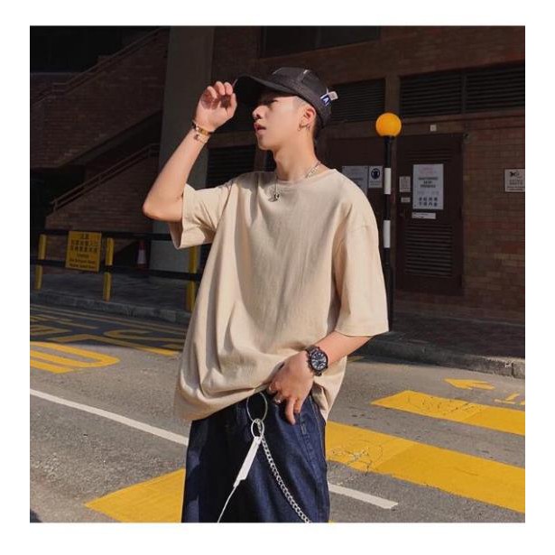 [R04][HÌNH THẬT] Áo thun nữ nam unisex căp đôi áo phông nữ tay lỡ trơn bao đẹp bao chất-BT036 | BigBuy360 - bigbuy360.vn