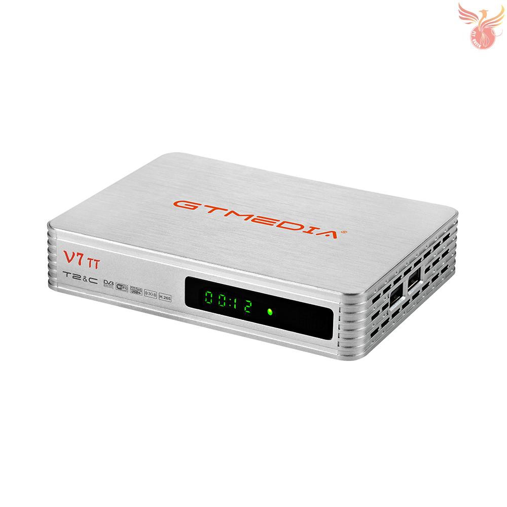 Đầu Nhận Tín Hiệu Tv Gtmedia V7 Tt 1080p Full Hd Dvb-T / T2 / J.83B Hỗ Trợ Usb Pvr Và Phụ Kiện