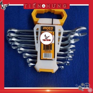 6-19mm bộ cờ lê vòng miệng 8 chi tiết ingco hkspa1088