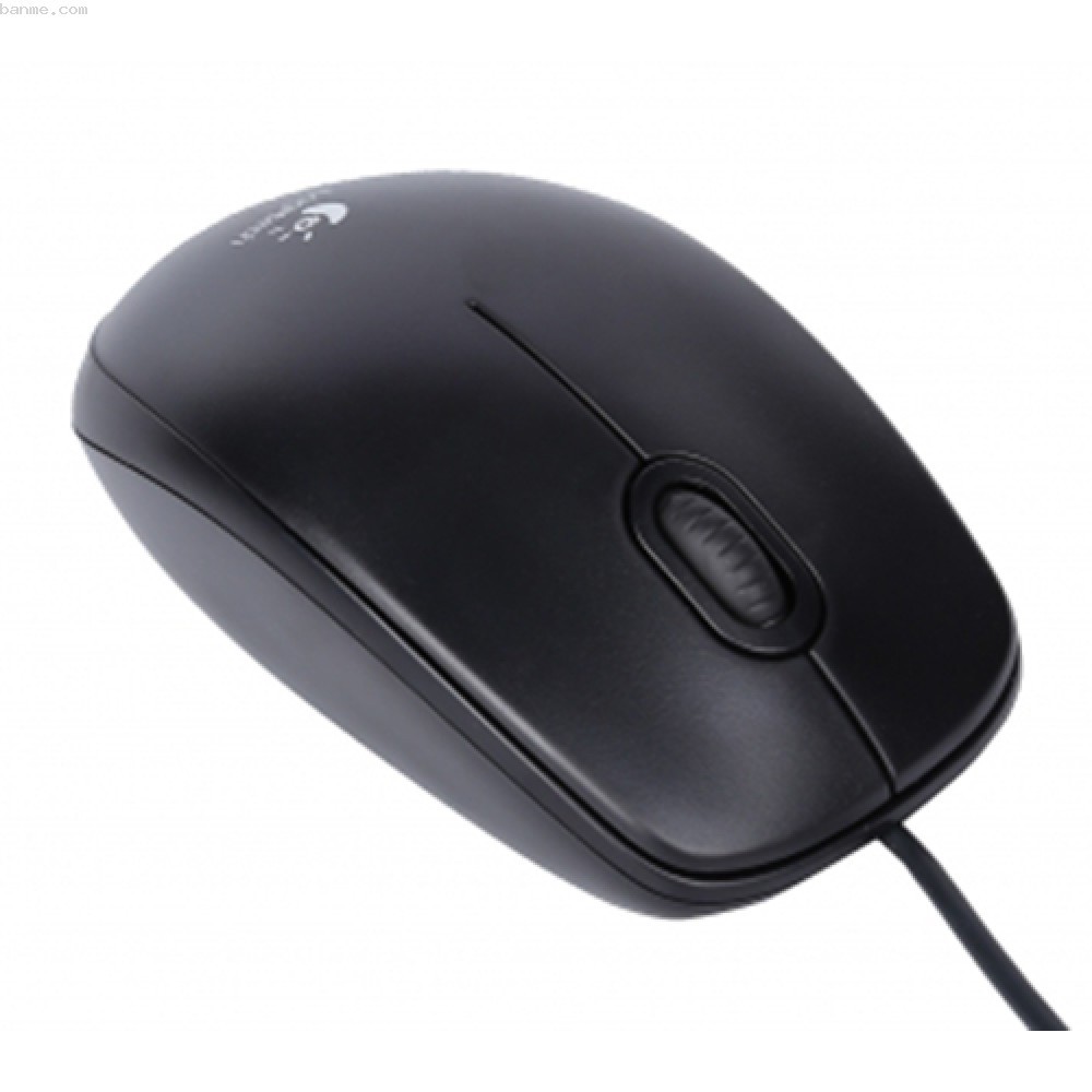 Chuột Có Dây Logitech B100 (Đen)