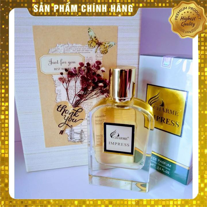 Nước Hoa Charme Impress 75ml (chính_hãng_100%)