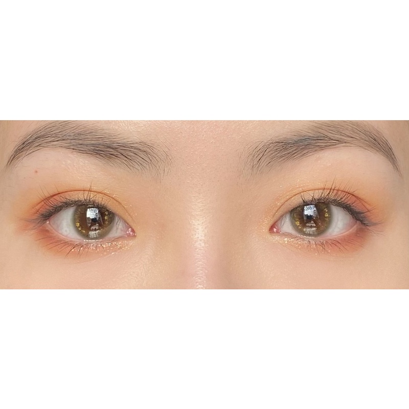 Kính áp tròng/Lens nhũ chân mèo Miew Brown/Gray Lens Twinkle