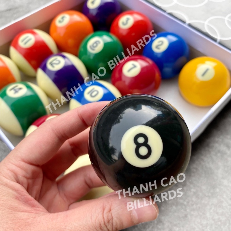 Bộ 16 Bóng Bi-a Lỗ Giá Rẻ Kích Thước 56mm | Chơi Giải Trí Tại Nhà | Bóng Bida Cho Người Mới Bắt Đầu