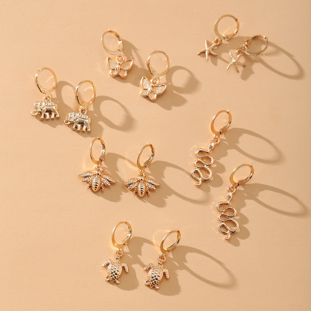 Set 6 Cặp Bông Tai Nữ Thời Trang