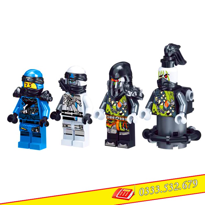 Bộ Lego Lắp Ráp Ninjago Siêu Rồng 4014/518 PCS(Chi Tiết). Xếp Hình Lego Đồ Chơi Trí Tuệ