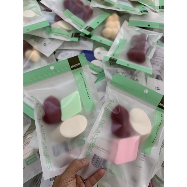 Bông mút trang điểm Miniso | BigBuy360 - bigbuy360.vn