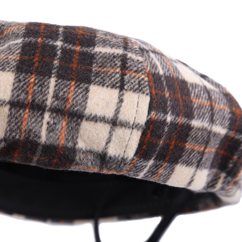 Mũ Beret vải nỉ giữ ấm thời trang mùa đông cho phái nữ