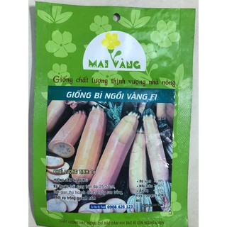 Hạt giống Bí ngòi vàng 1g