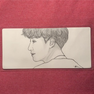 Tranh vẽ BTS V vs EXO Chanyeol