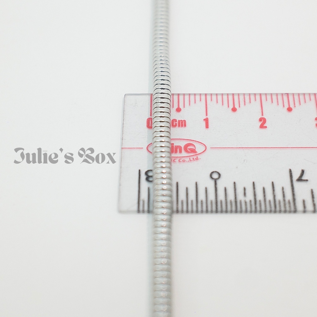 Vòng Tay Titan Unisex Xích Liền Basic Không Đen Không Hoen Gỉ Không Phai Màu Không Ngứa Bền julies box 66 bracelet