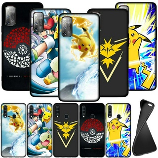 Soft Silicone Samsung Galaxy Note 20 Ultra 10 Plus Lite 9 8 A11 A51 A71 + Phone Case Pokémon Detective Pikachu Casing