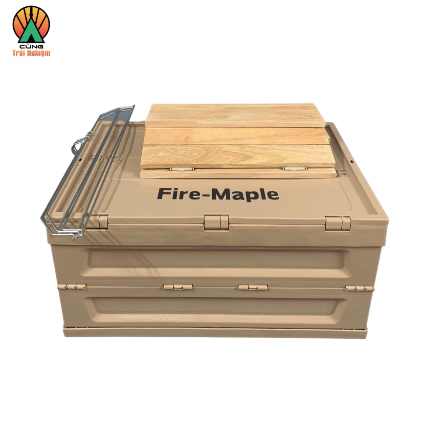 Mặt bàn gỗ Thiết Kế sử dụng với thùng Firemaple Gọn Nhẹ Chuyên Dụng Cho Du Lịch, Dã Ngoại Cắm Trại