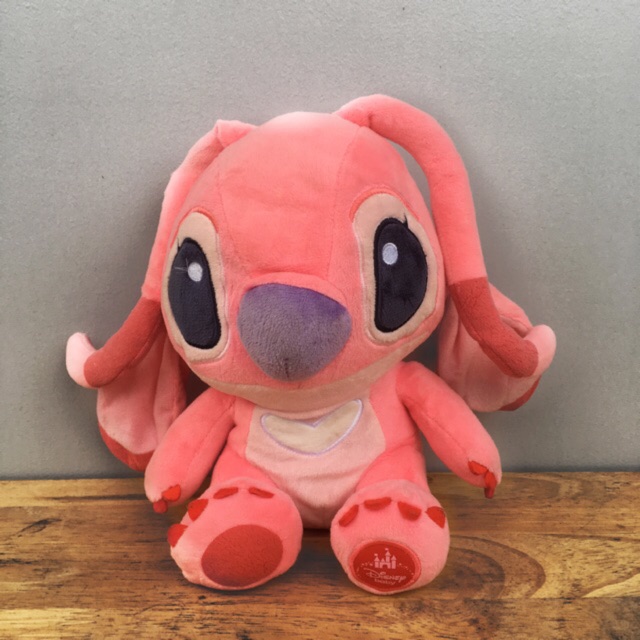 Gấu bông Angel Stitch màu hồng Pink Disney