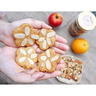 Bánh Cookie hạnh Nhân - bánh ăn kiêng