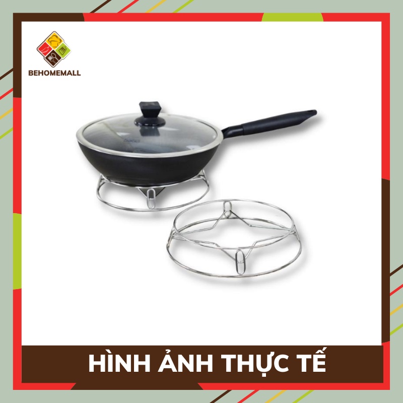 Giá đặt bếp lẩu nướng BEHOMEMALL giá inox 304 đặt chảo bếp cao cấp, tiện lợi