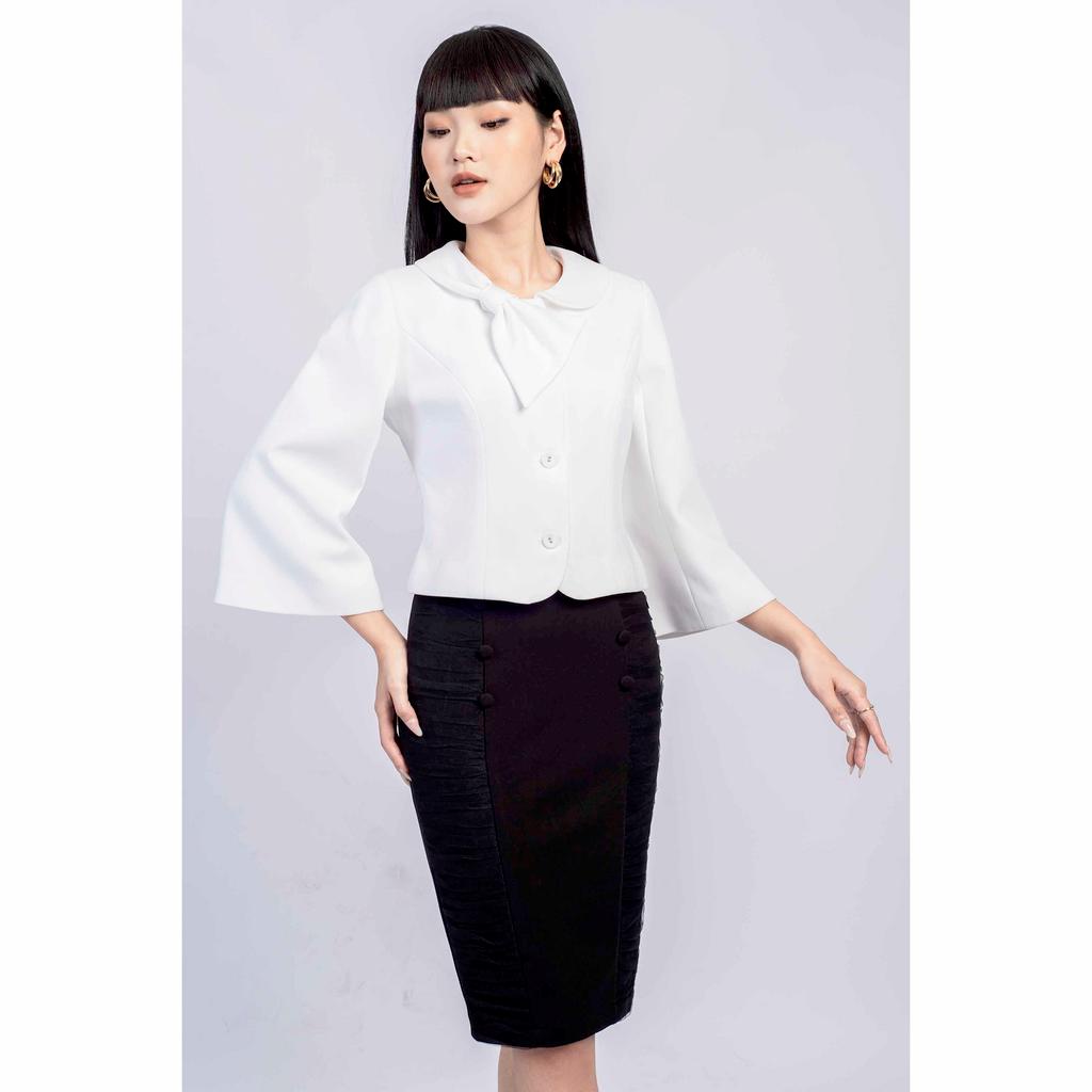 Chân váy ôm, phối lưới MMOutfit M-JU070721093