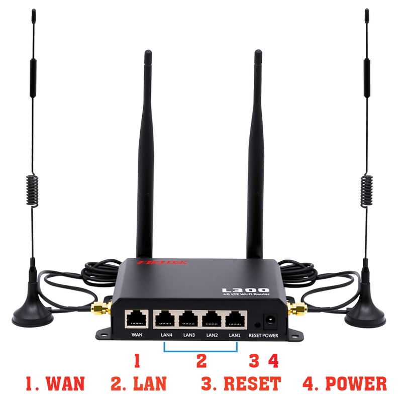 Bộ phát Wifi 4G APTEK L300 - Hàng Chính Hãng
