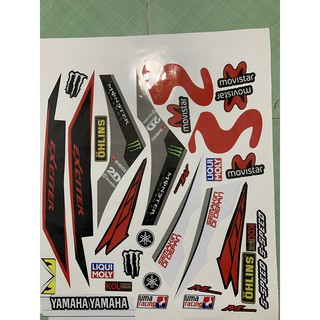 tem exciter 135 movi đỏ
